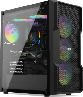 Kasë kompjuteri SilentiumPC Regnum RG6V Evo TG ARGB (SPC262)