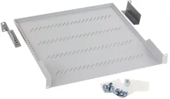 Raft me perforim Triton A1 RAC-UP-450-A1, 450mm, kapaciti i ngarkesës 40kg, i hirtë