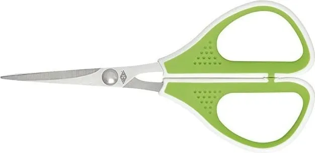 Gërshërë WEDO 975 411, universal, çelik inoksi, 11.4cm, jeshile/bardhë - 1