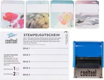 Stampë xhepi Wedo Imprint M Voucher 8912, 5 rreshta, e zezë