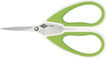 Gërshërë WEDO Comfortline 15cm, çelik, gjelbër/bardhë