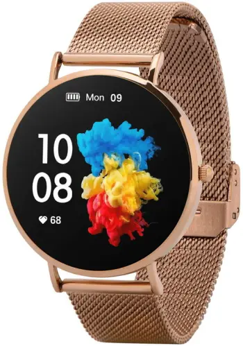 Orë e mençur Garett Smartwatch Verona, verdhë