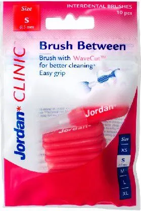 Pastrues interdentalë Jordan Clinic, S, 10 copë - 1