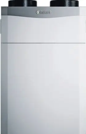 Njësi ventilimi Vaillant recoVAIR VAR 360/4 E, 360 m³/h, shkëmbyes entalpik kundërrrymë, gri