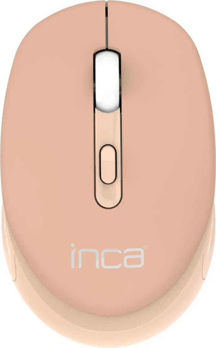 Maus Inca IWM-243RH, wireless, 1600 DPI, Candy Design, krem - 1