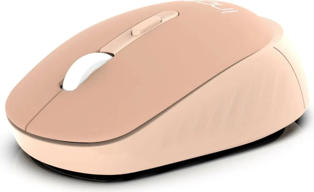 Maus Inca IWM-243RH, wireless, 1600 DPI, Candy Design, krem - 2