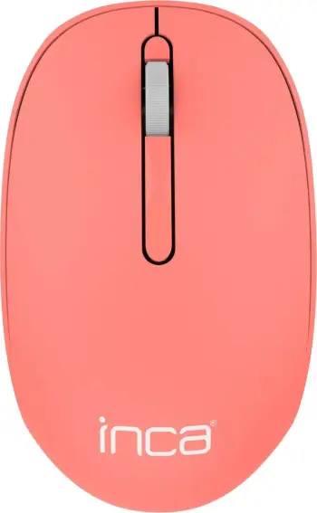 Maus Inca IWM-241RT, wireless, 1200 DPI, Candy Design 3D, rozë