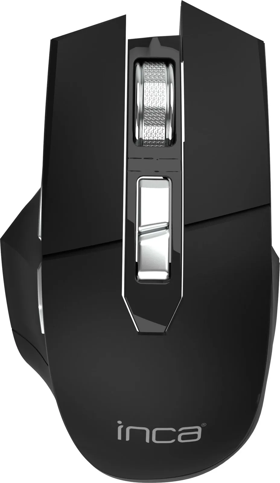 Maus Inca IWM-555, wireless & Bluetooth, 1600 DPI, USB-C, i zi - 1