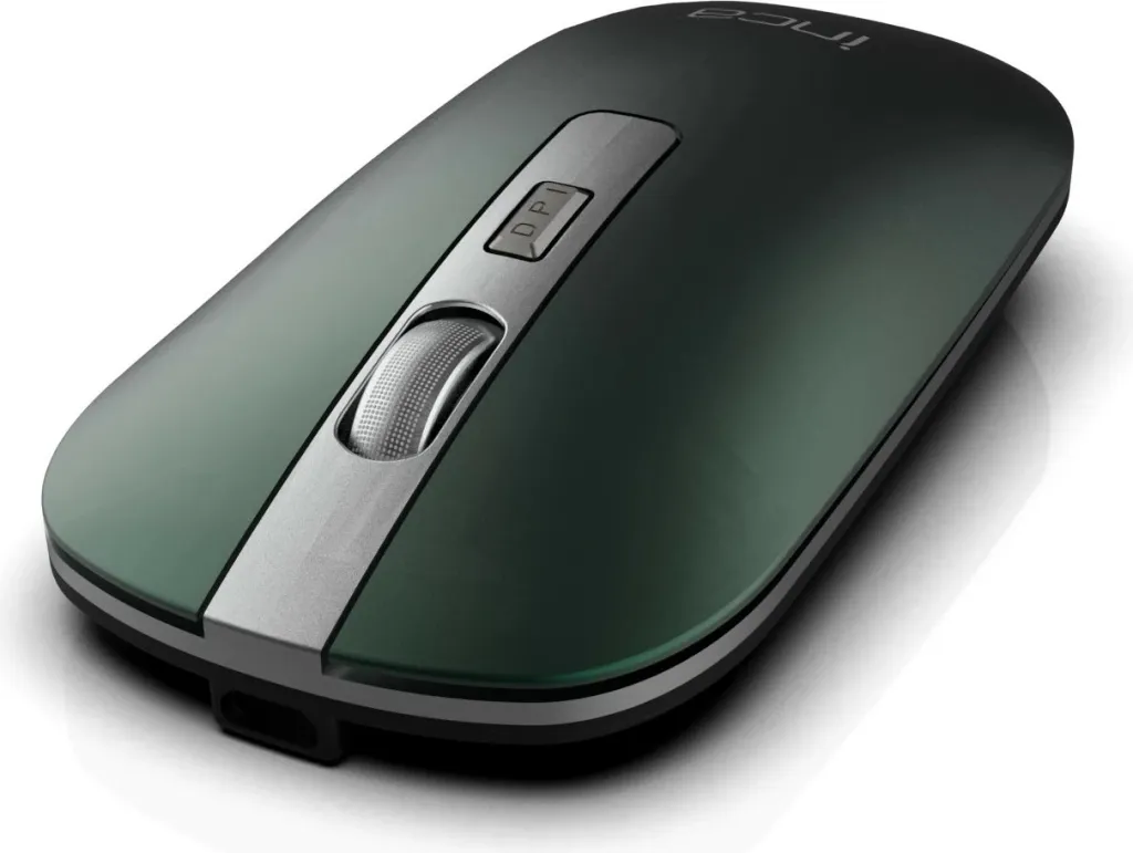 Maus Inca IWM-531RY, wireless & Bluetooth, 1600 DPI, akku, gjelbër - 3