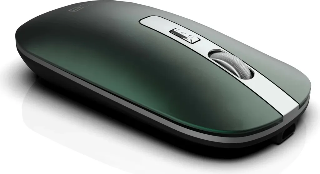 Maus Inca IWM-531RY, wireless & Bluetooth, 1600 DPI, akku, gjelbër - 4