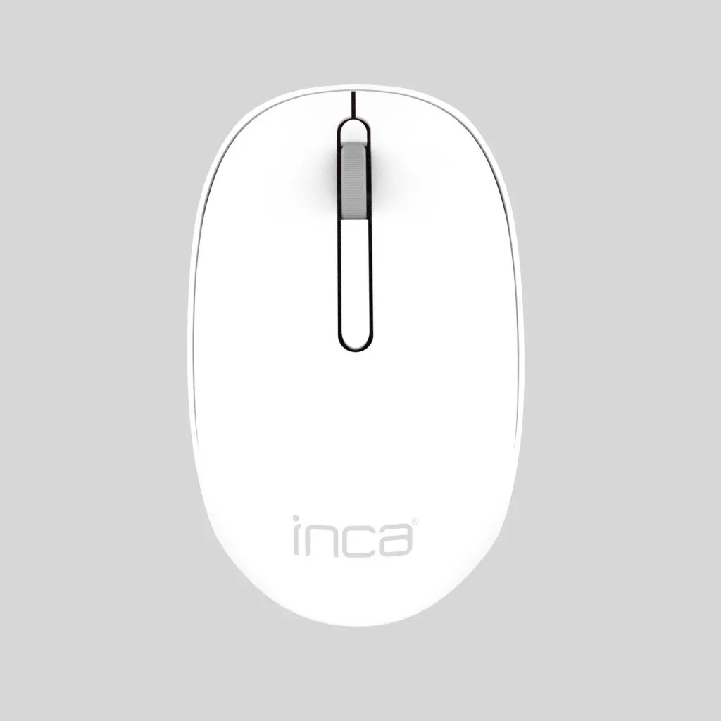 Maus Inca IWM-241RB, wireless, 1200 DPI, Candy Design, i bardhë - 1