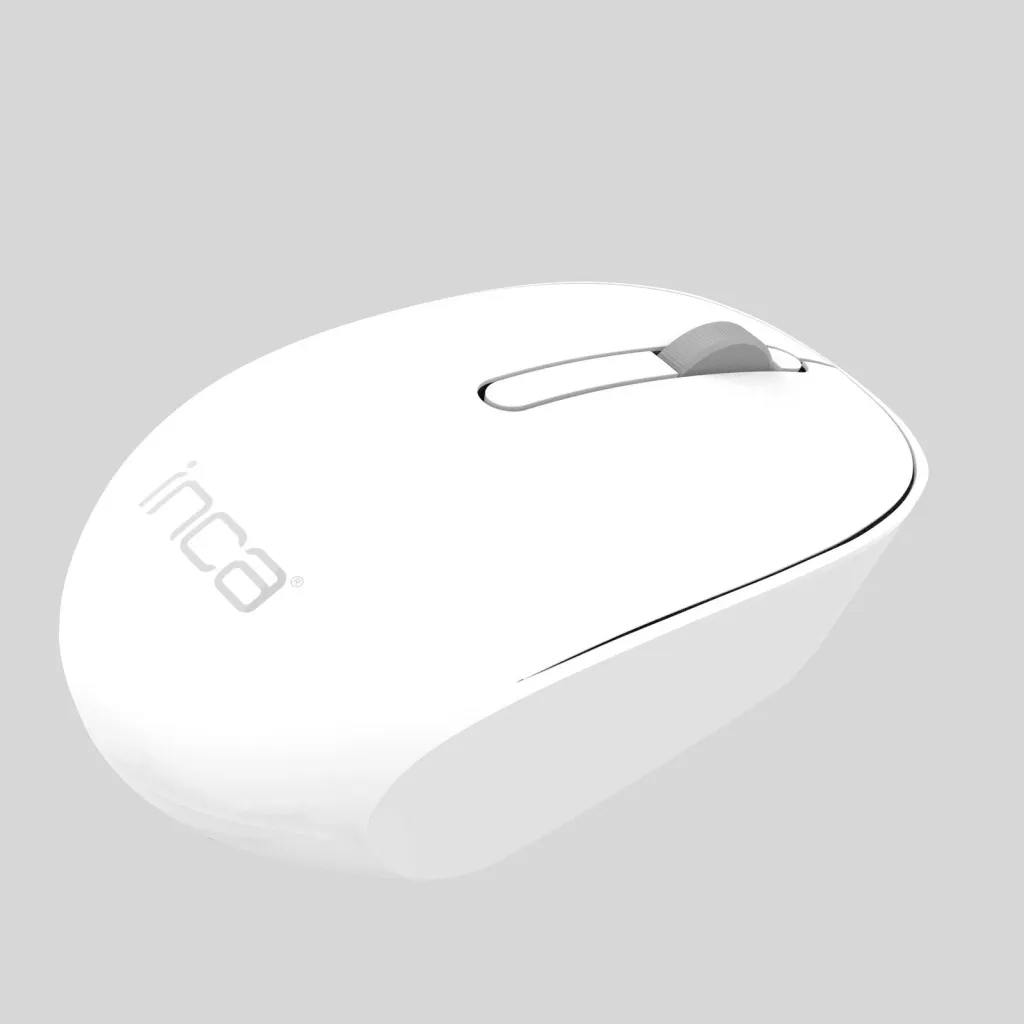 Maus Inca IWM-241RB, wireless, 1200 DPI, Candy Design, i bardhë - 3