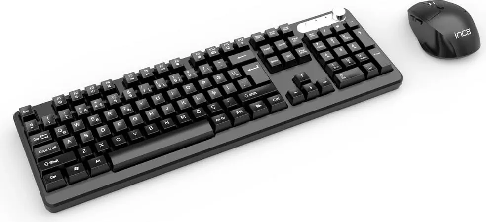 Set tastierë dhe maus Inca IWS-549U, USB 2.0/USB-C, zi - 3