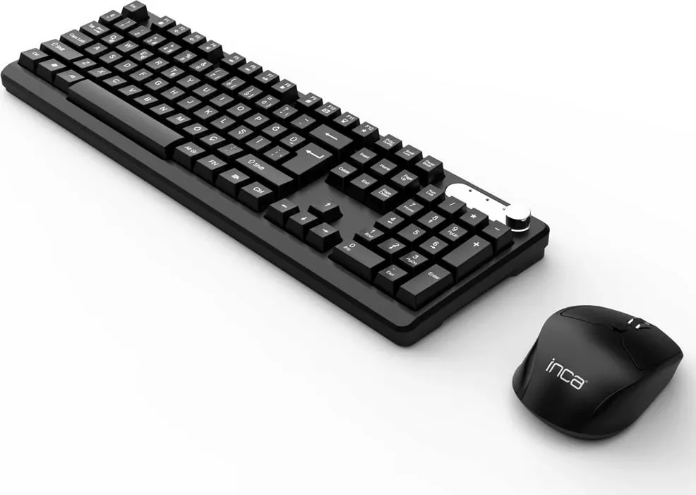 Set tastierë dhe maus Inca IWS-549U, USB 2.0/USB-C, zi - 4