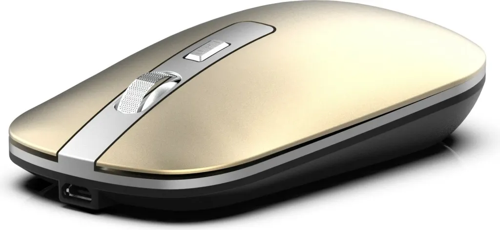 Maus Inca IWM-531RS, 1600 DPI, wireless & Bluetooth, ngjyrë metalike - 3