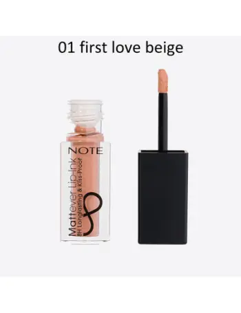 Note Mattever Lip-Ink 01 (First Love Beige)