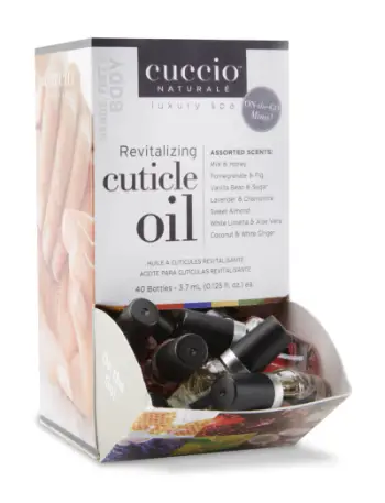 Set mini vajrash për thonj Cuccio Naturale, 40 copa, 3.7 ml