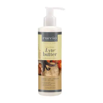Gjalpë trupi i lëngshëm Cuccio Naturale Ultra Sheer Blend Vanilla & Sugar, 237 ml