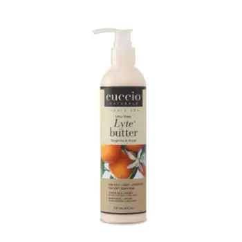 Gjalpë trupi i lëngshëm Cuccio Naturale Ultra Sheer Blend Tangerina & Argan, 237 ml