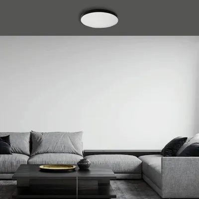 Llambadar tavani Maya, LED 13W, sensor lëvizjeje, i zi - 2