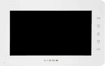 Monitor video interfon VIDOS X M12W, 7", ekran me prekje, i bardhë