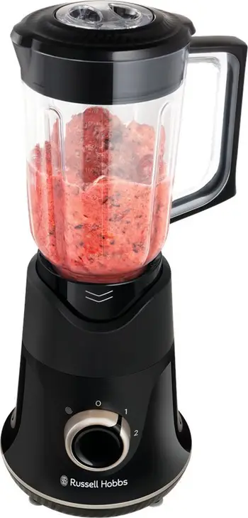 Blender Russell Hobbs 26710-56, sistem Blade Boost, kavanoz i qëndrueshëm, i zi
