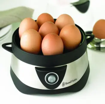 Pajisje për zierjen e vezëve Russell Hobbs Stylo (14048-56), e zezë