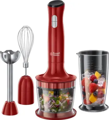 Blender 3në1 Russell Hobbs Desire, 500 W, 500 ml, i kuq