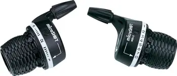 Komanda marshi Microshift, 3x8, twist, kompatibile me Shimano, palë