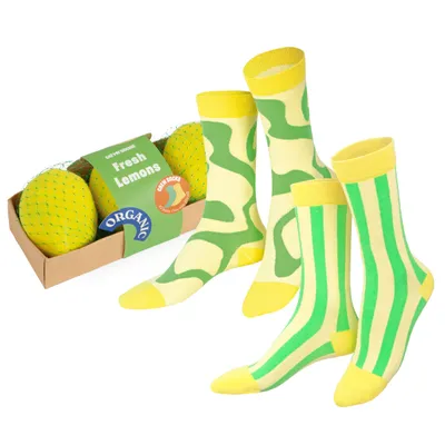 Ems Socks Fresh Lemons 2 - Doiycustom - 1