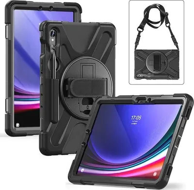 Mbulesë tablet ESTUFF ES681857, 11", silikon, e zezë - 1