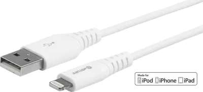 Kabllo Lightning eSTUFF MFI, 0.15m, e bardhë - 1