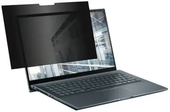 Filtër privatësie për laptop ESTUFF Edge 302, 13.3", mbrojtës ekrani, transparent