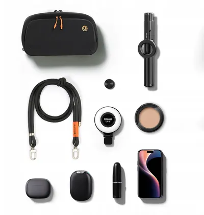 Çantë fotografike Ulanzi YY08 TechLite Sling, me suva, e zezë - 3