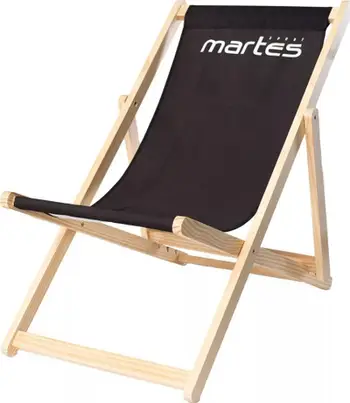 Shezlong Martes Sunbed MS 92800602598, dru pishe, palosës, bezhë