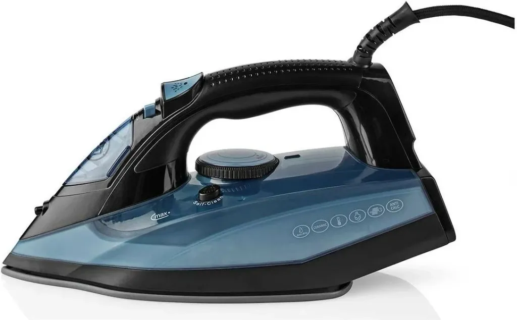Hekur me avull Nedis IRON2000, 2600W, pllakë qeramike, blu - 3