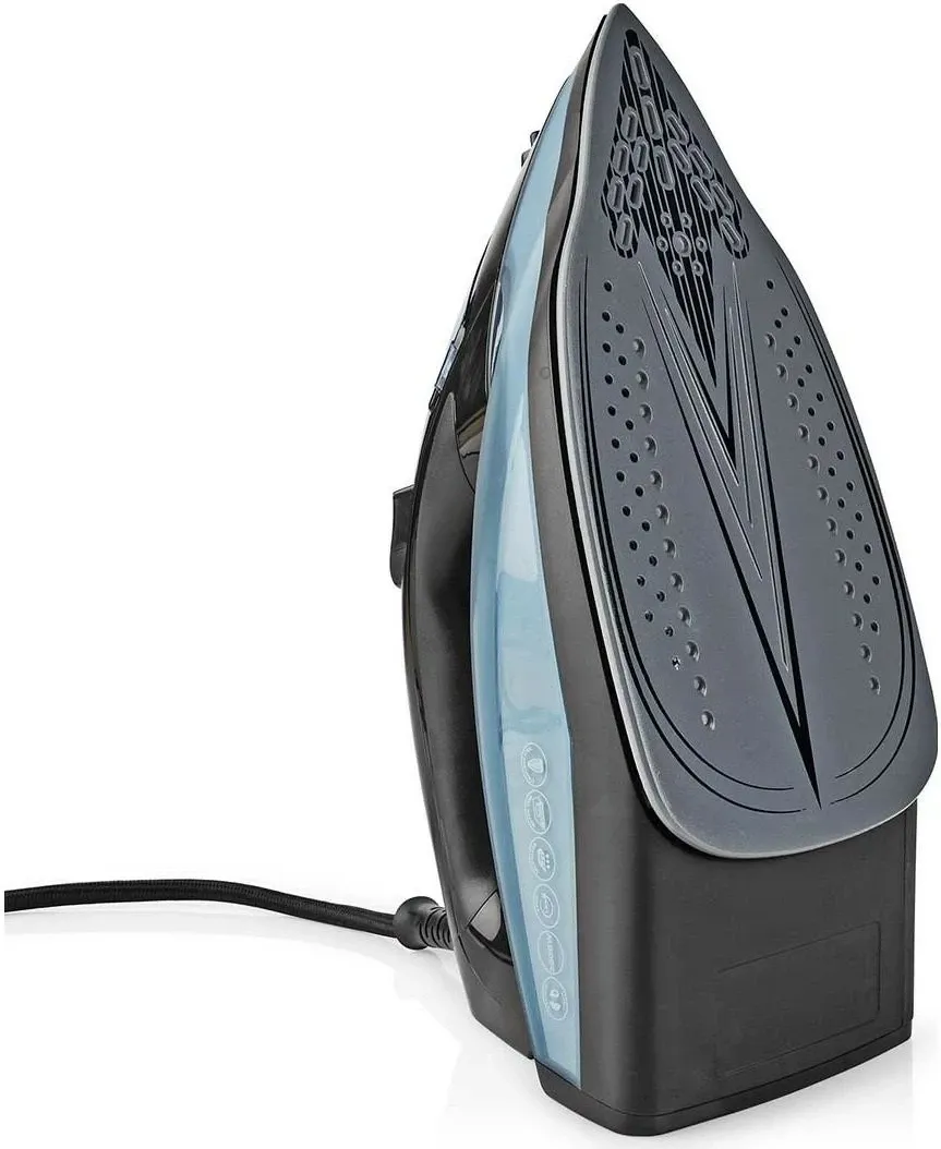 Hekur me avull Nedis IRON2000, 2600W, pllakë qeramike, blu - 6
