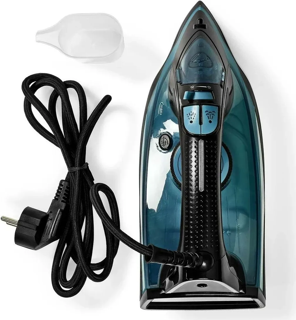 Hekur me avull Nedis IRON2000, 2600W, pllakë qeramike, blu - 8