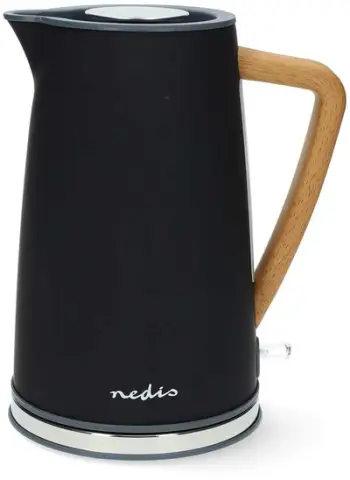 Çajnik elektrik Nedis KAWK510EGY, 1.7L, 2200W, çelik inox gri