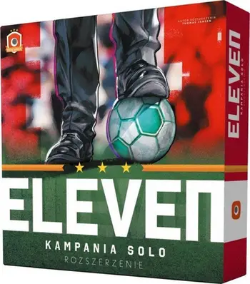 Zgjerim loje tavoline Portal Games Eleven Solo Campaign, fushatë solo, 14 skenarë, shumëngjyrësh