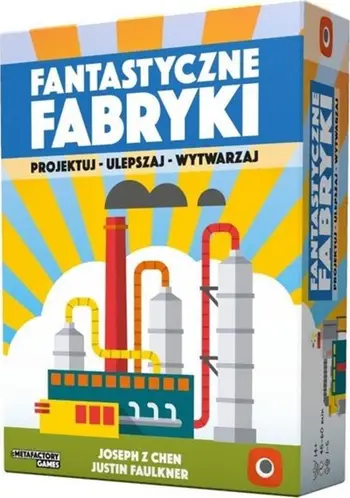Lojë tavoline Portal Games Fantastic Factories, strategjike, 1 5 lojtarë, shumëngjyrëshe
