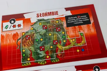 Loja bord Zombicide Weapons in Hand Portal Games, roll and write, bashkëpunuese