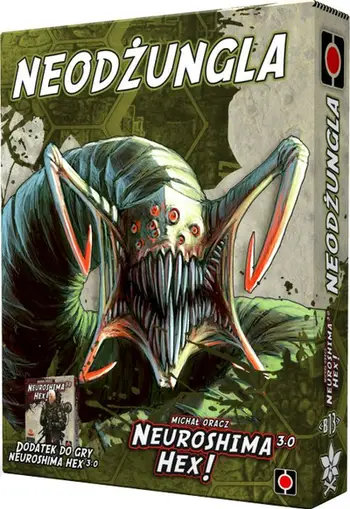 Zgjerim loje tavoline Portal Games Neuroshima Hex 3.0 Neojungle, fraksion i ri, strategjik