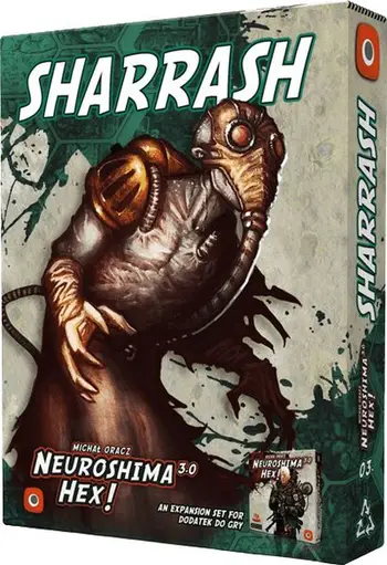 Zgjerim loje tavoline Portal Games Neuroshima Hex 3.0 Sharrash, fraksion i ri ushtrie, për 2 4 lojtarë, shumëngjyrëshe
