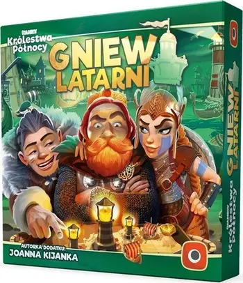 Zgjerim loje tavoline Portal Games Imperial Settlers Empires of the North Wrath of the Lighthouse, solo, 15 skenarë, shumëngjyrësh