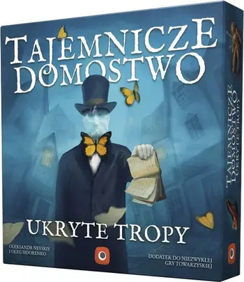 Lojë tavoline Portal Games Mysterious Manor Hidden Clues, misterioze, për familje