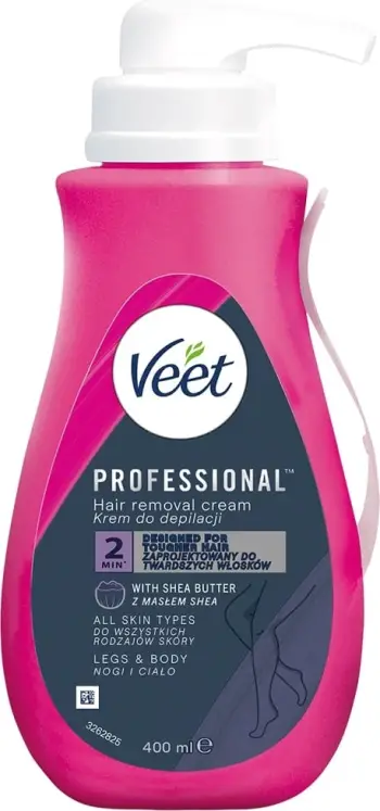 Krem depilues për femra Veet Professional me gjalpë shea 400ml