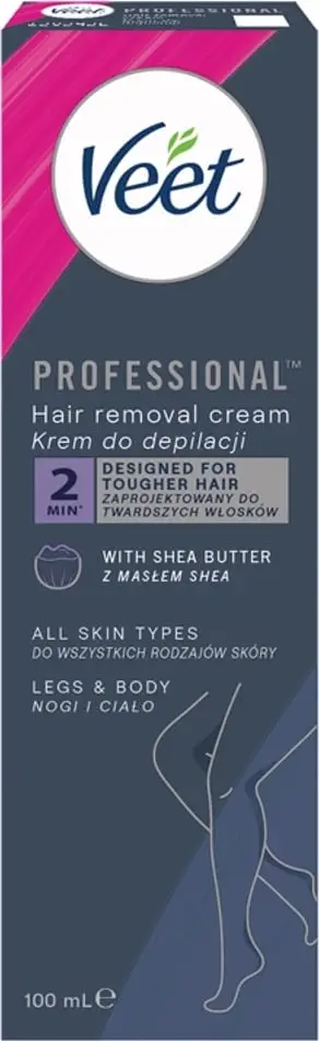 Krem për depilim Veet Professional për femra 100ml