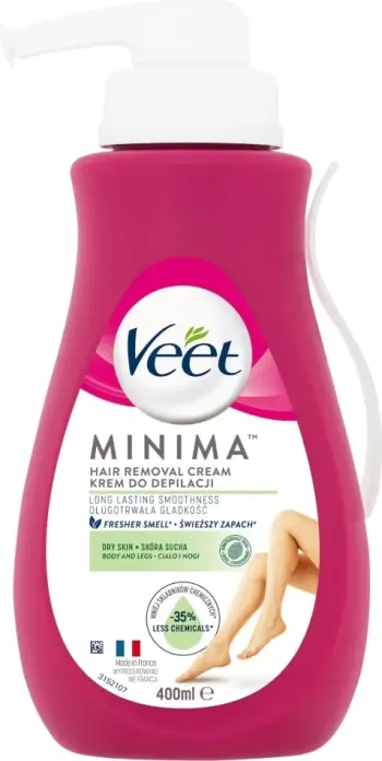 Krem depilues për lëkurë të thatë Veet Hair Removal, 400 ml