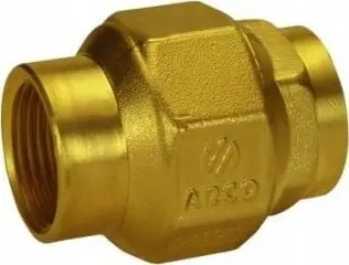 Valvul moskthyese Arco STOP, anti-gëlqere, bronz, 3/4" F x 3/4" F